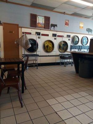 Big dryers for blankets and towels