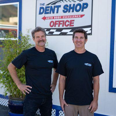 Owners of The Dent Shop, Mark & Mike. Over 50 years of combined auto-body experience!