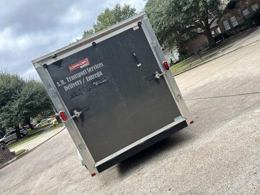 14x7 enclosed trailer