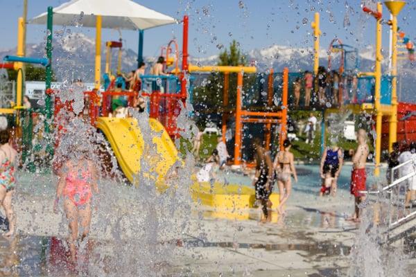 Summer Outdoor Splash Park