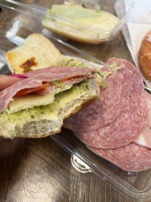 Italian sandwich