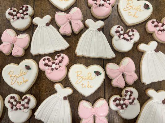 Bridal Shower Sugar cookies