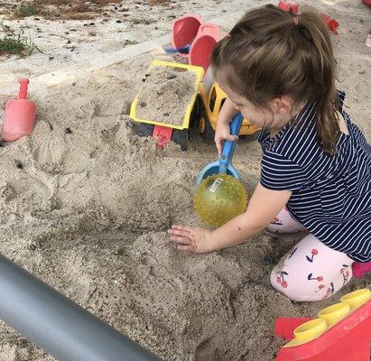 Our gigantic sandbox creates space for endless play.