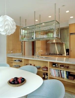 Kitchen in renovated home located in Lincoln Park, Chicago