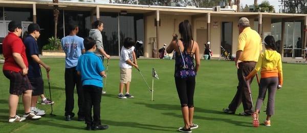 Saturday Jr Golf Class at Jurupa Hills