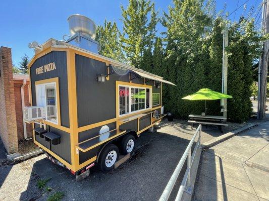 Our food cart.