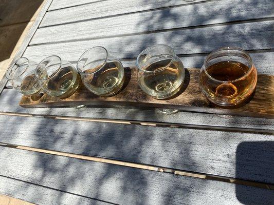 White Wine Flight