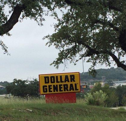 My first visit to a "dollar general" store