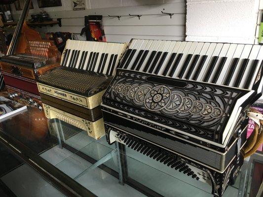 Accordion sales, repair, and consignment also available!