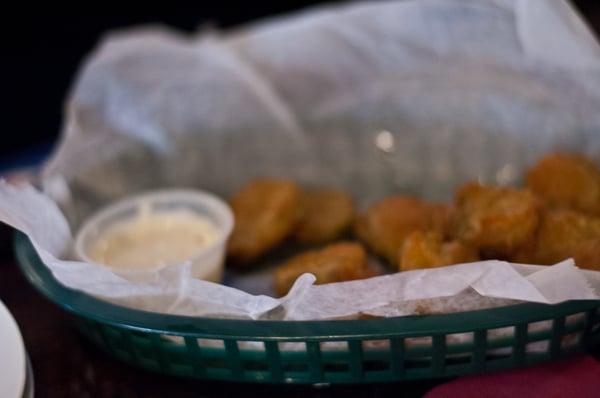 Fried pickles! just wow