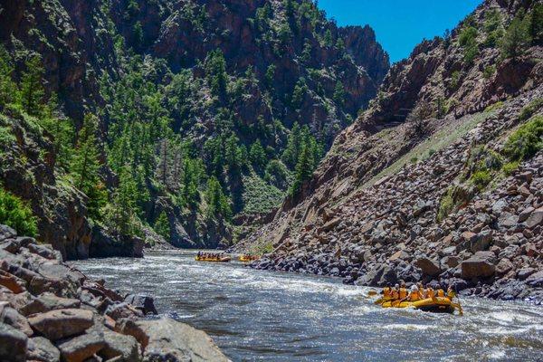 Whitewater rafting