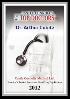 Awarded Top Doctor by Castle Connolly again in 2012