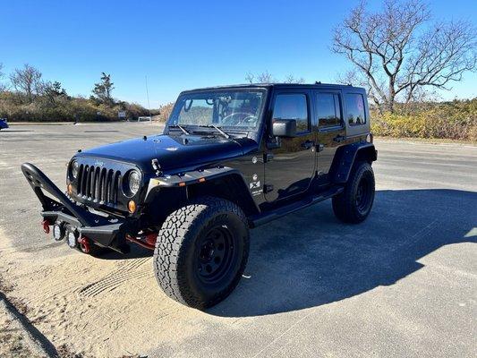 Jeep tires (35s) Falken