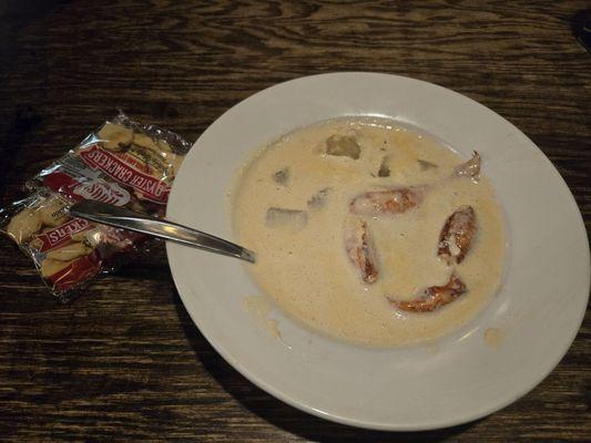 Lobster stew (delicious)