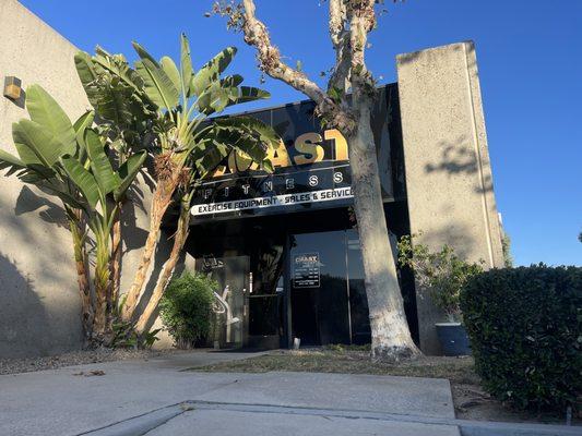 Front door of Coast Fitness - Riverside Exercise equipment super store