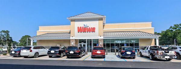 This is the storefront to this newly opened Wawa.  Photo taken June 10, 2023.