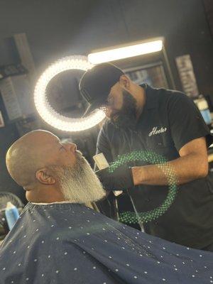 Book with He tor for that beard service