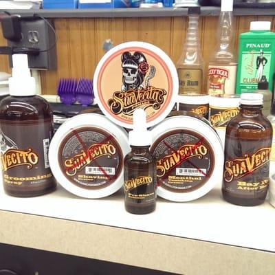 The only shop in town to carry Suavecito products!