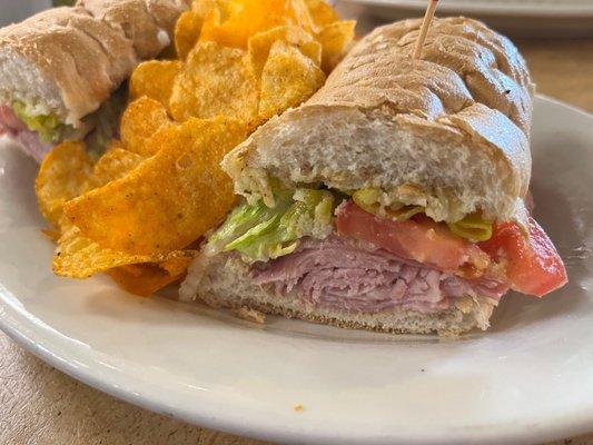 Italian Cruz Po'boy Sandwich