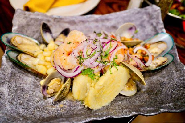 Ceviche Mixto - seafood salad