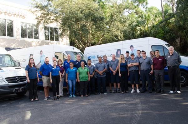 Kinetico Water Systems of South West Florida Staff at Bonita Springs office.