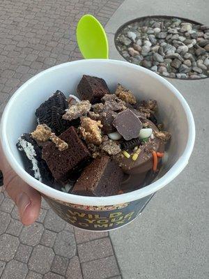 Frozen yogurt