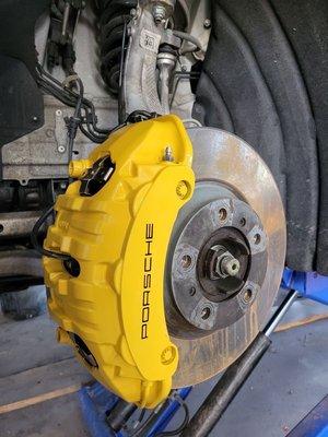 Yellow calipers