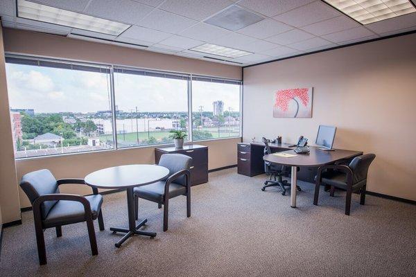 Large Exterior Office at Avalon Suites Houston Office Space