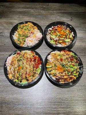 3 Scoop Poke Bowl