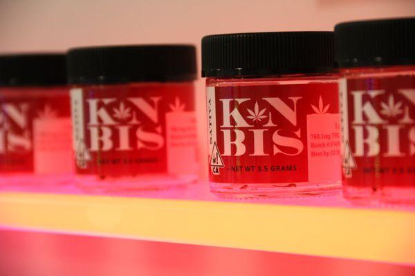 KNBIS Sativa, our in-house brand of cannabis