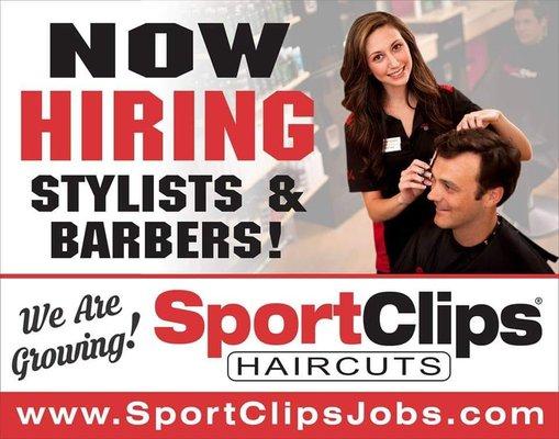 Always hiring Great Stylist! call 856-267-5526