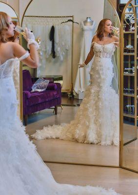 Make an appointment for a whole new bridal experience.