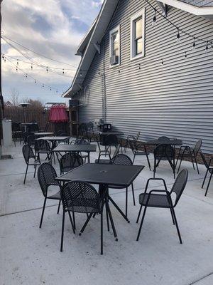 Outdoor seating