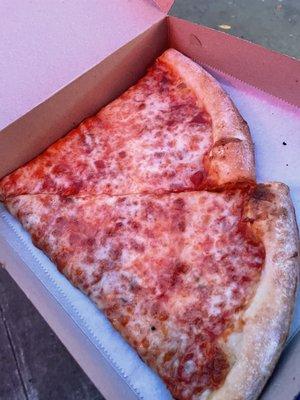 2 plain slices. Perfection