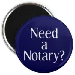 We provide Notary Services. Onsite Services is available on request ( Fees do Apply)