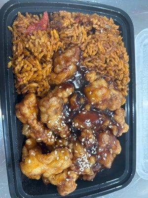 Sesame Chicken Lunch Special