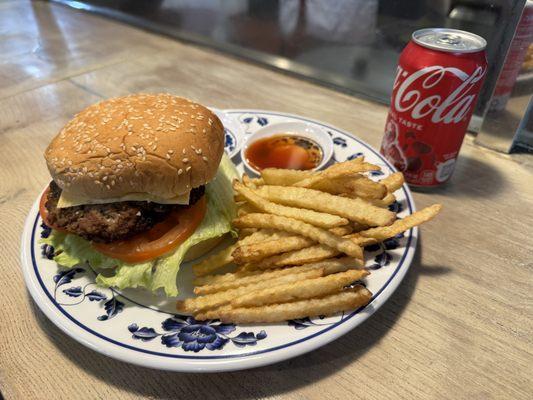 New dish .hamburger combo