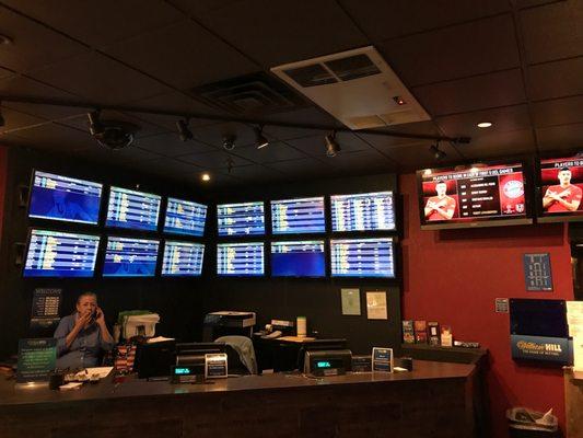 Sports book betting