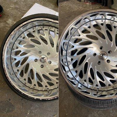 We offer wheel repair!