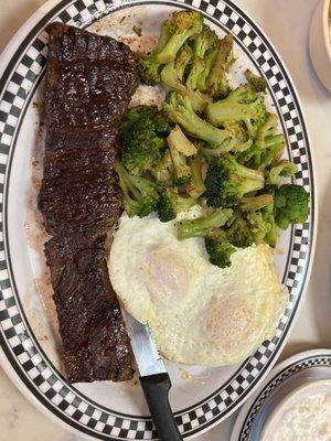 2 Eggs & Skirt Steak