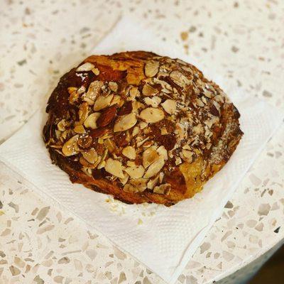 Double Baked Chocolate Almond Croissant