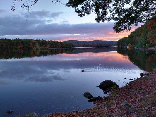 Sunrise at the lake