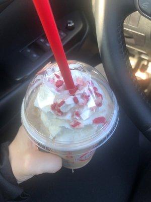 Peppermint Mocha blended