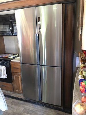 Replaced Dometic RV Refrigerator with Residential Fridge.