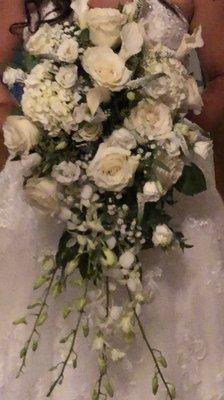 The brides bouquet