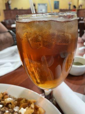 Spiced sweet tea.