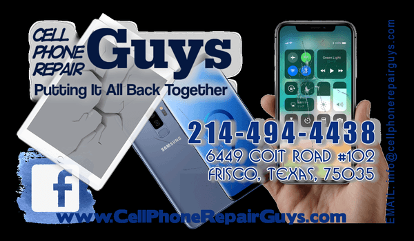 Your Frisco TX iPhone, iPad, Android, and laptop repair leaders.