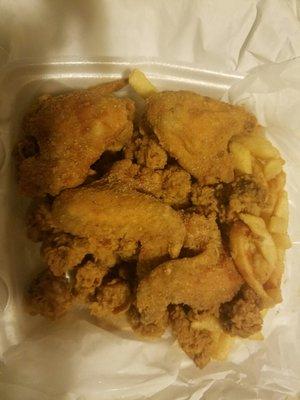 Chicken & gizzard combo