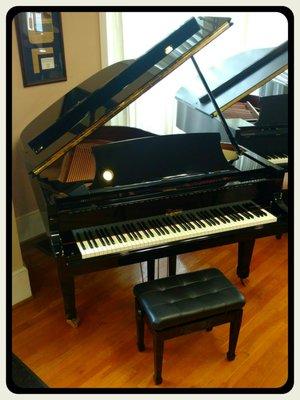 Prestigious Boston (designed by Steinway) Grand. New 10 Yr Warranty $23,495!
  *Financing Available on ALL pianos*