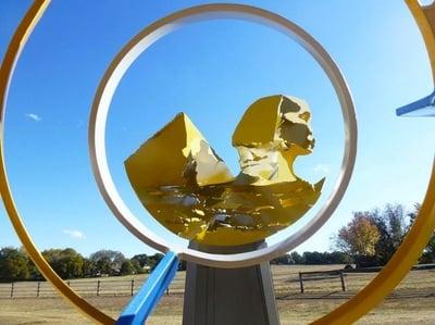 Installation at Bear Creek Park, Keller, TX - Photo from LE Creative website.